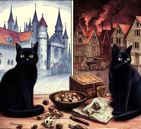 Witches and Black Cats in Art: Depictions Through the Ages